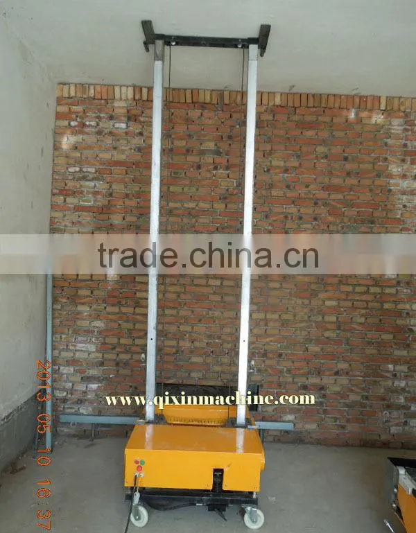high quality cement plastering machine | auto wall rendering machine