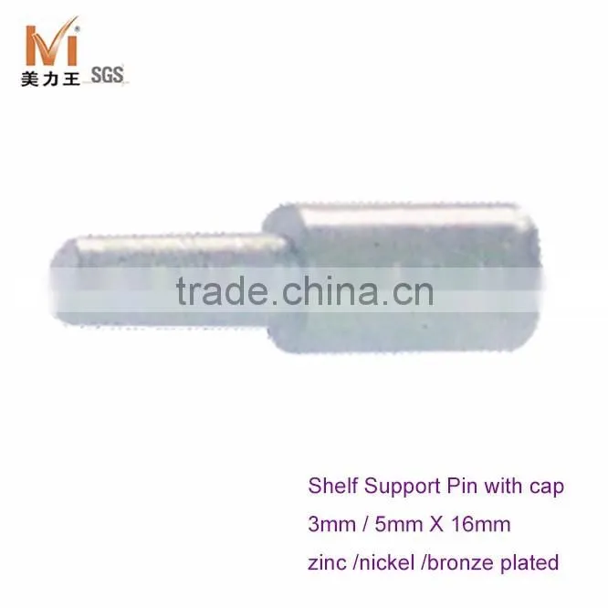 5mm Hole Metal Cabinet Glass Shelf Support Peg Pins