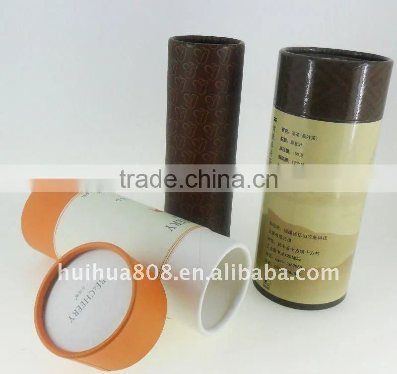 paper carton tube paper printed gift hat packaging Box