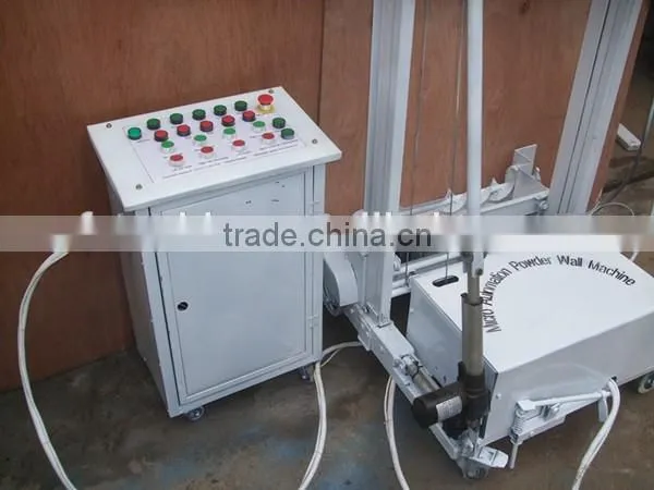 Automatic wall plastering machine/wall rendering machine
