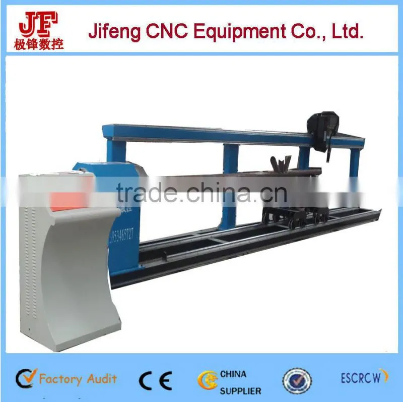 3 axles cnc pipe cutting machine plasma cutter cut off steel pipe machinery