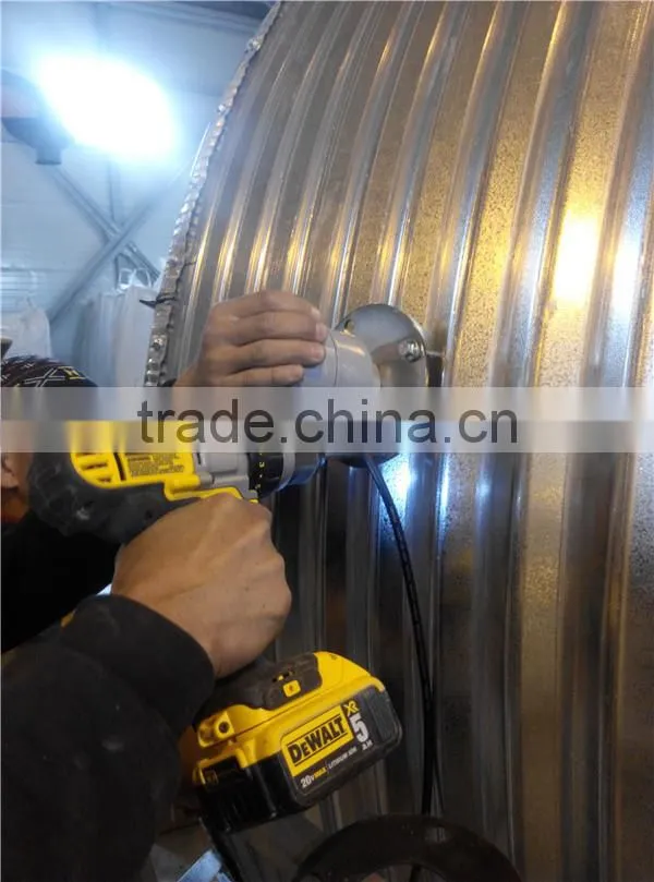 Resistive type grain silo level indicator