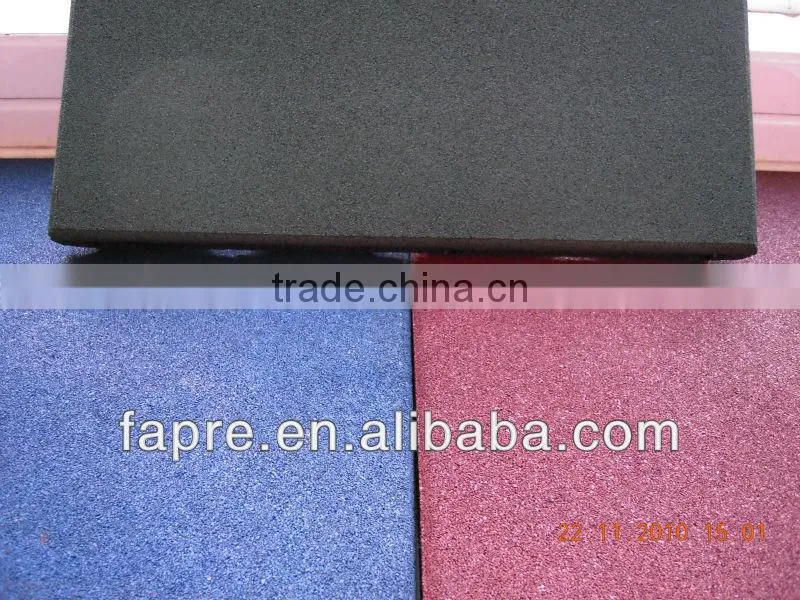 playground/outdoor rubber tiles 45mm