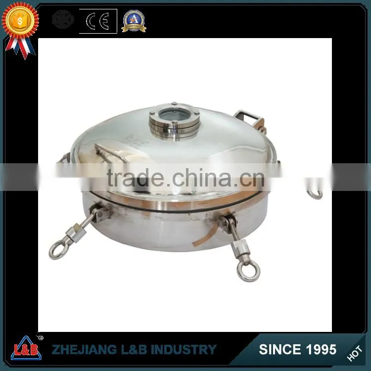 Circular type YAA pressure Manhole Covers with sight glass
