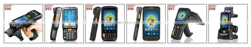 4G android Rugged handheld barcode portable terminals