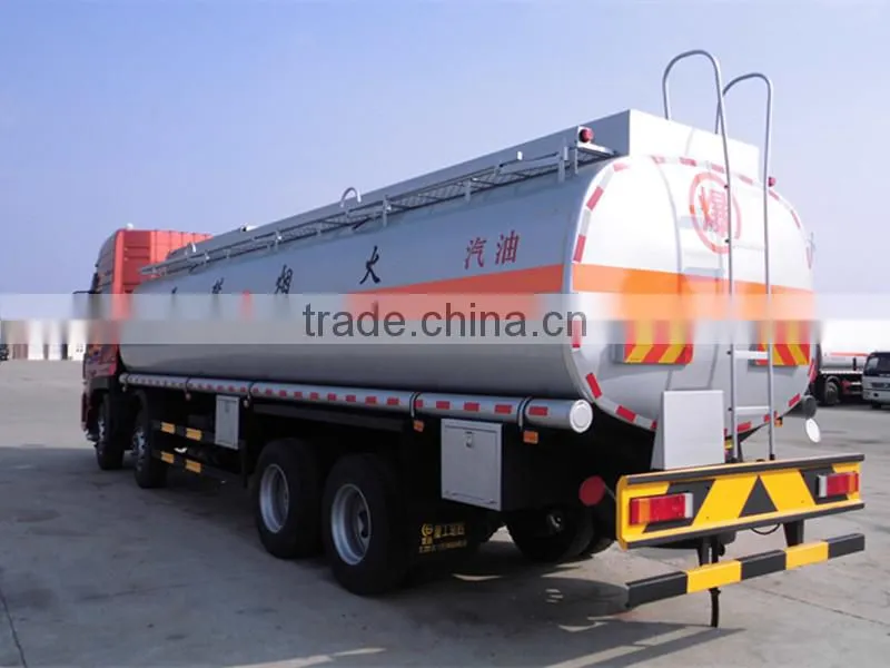 Dongfeng 8x4 truck fuel tank from hubei factory with 30cbm capacity