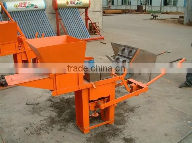 Popular manual clay brick machine