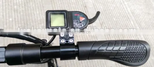 Top quality alloy frame 36V Samsung lithium battery 250W Brushless stand up electric scooter (TKE250-5)