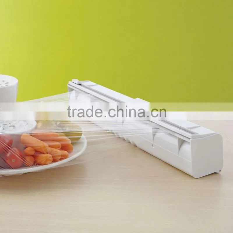 Kitchen Tool Fresh Food Plastic Film Cutter Wraptastic