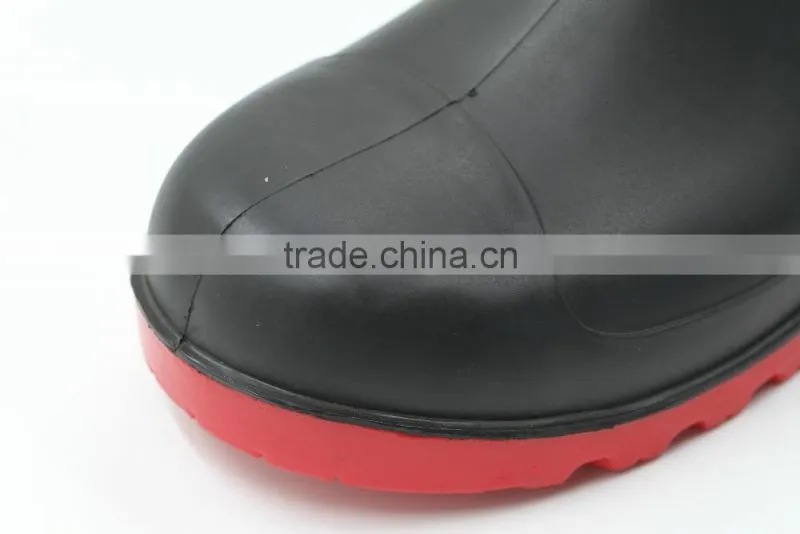 Cheap pvc working boots,fashionable pvc rain shoe,safety boots