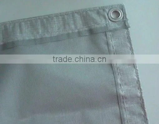 PVC Fireproof Mesh Fabric For Building Safety Nets