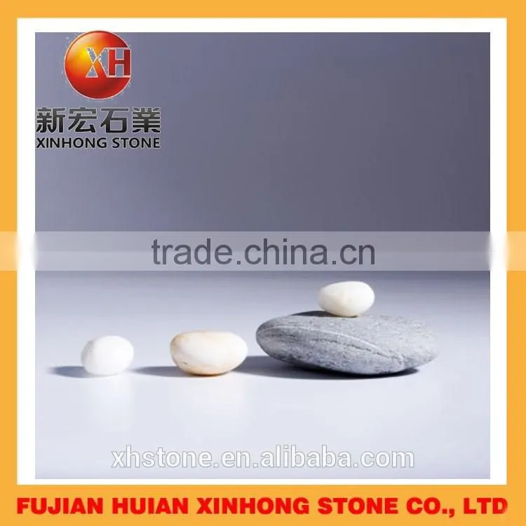 Black pebbles ,decorative garden edging stone black pebble