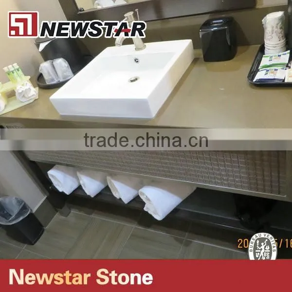 Newstar customized quartz vanity tops