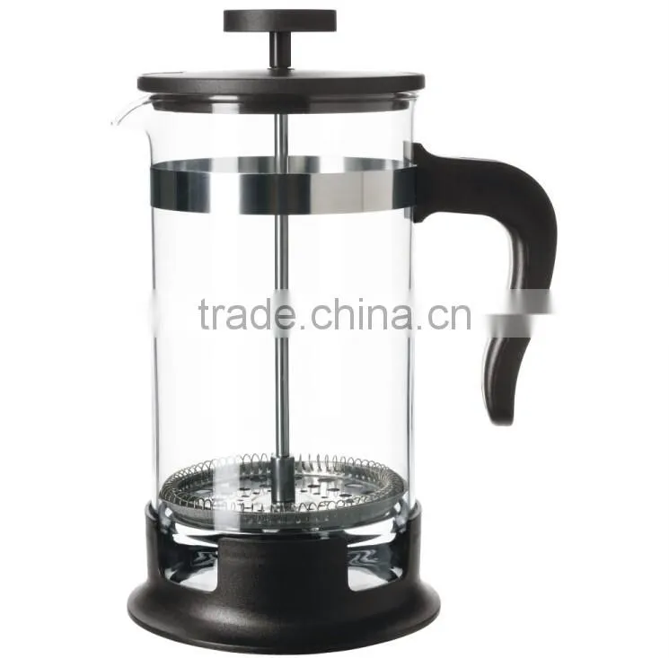 Coffee maker coffee plunger french press coffee with plastic frame