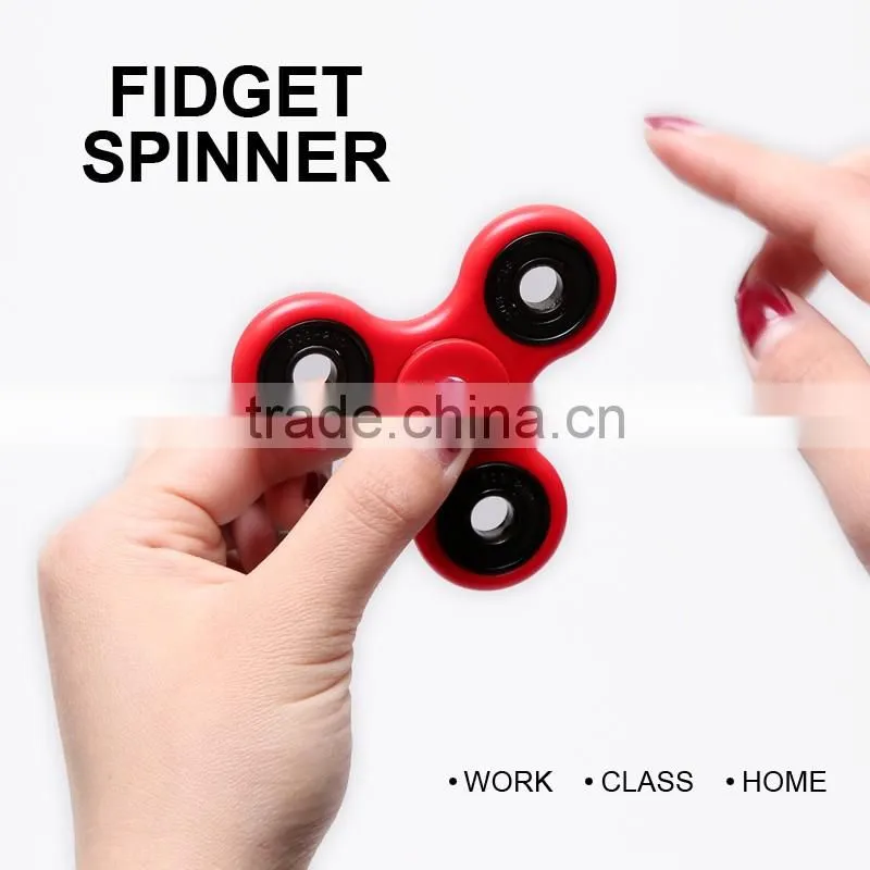 Hot new product White black red Full or Hybrid Ceramic Bearing 608 fidget toy hand finger spinner for adults