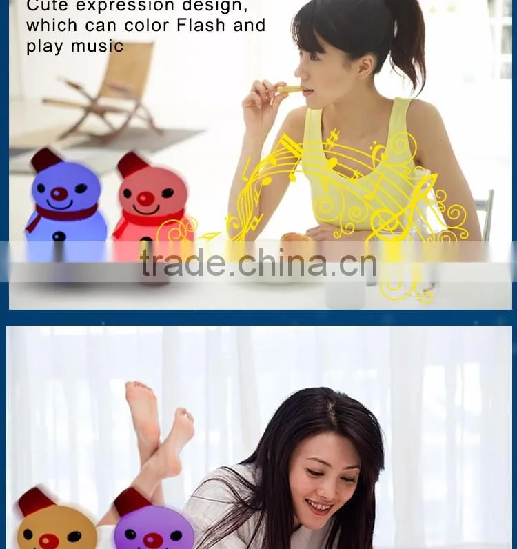 colorful creative night light bluetooth connected music sleeping lamp