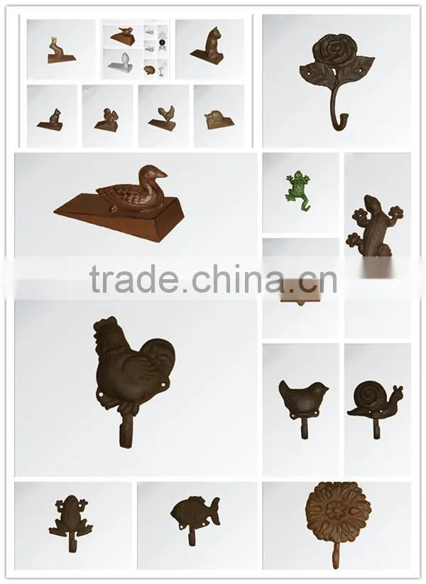 funny unique Cast iron cranes
