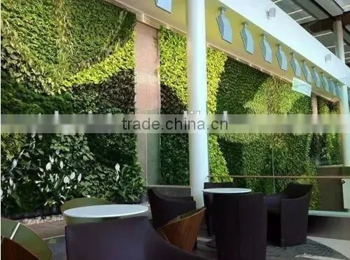 high quality Eco-friendly artificial plant wall, foliage green wall, indoor or outdoor
