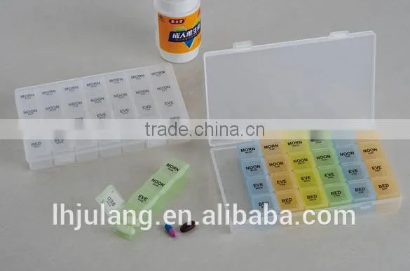 2017 Useful Plastic 28dayspill organizer / Plastic Monthly pill box