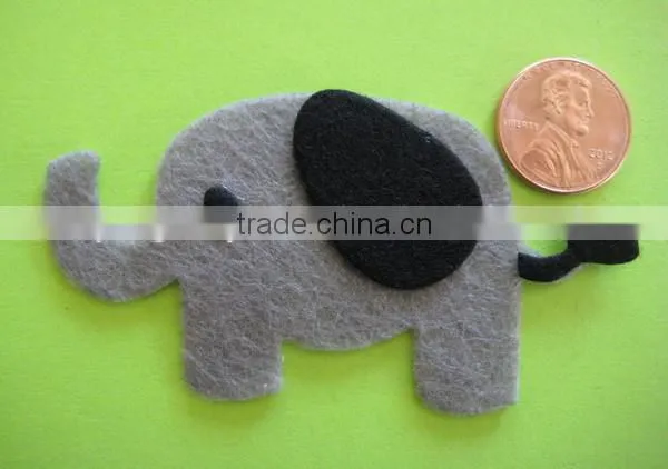 hot selling eco friendly new products promotional gift cute felt scrapbooking on alibaba express textile fabric elephant