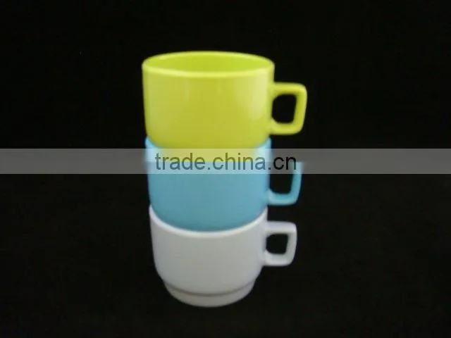 Melamine handle cup