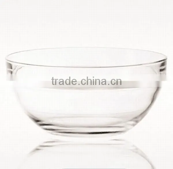 High quality clear glass on glass bowl wholesale