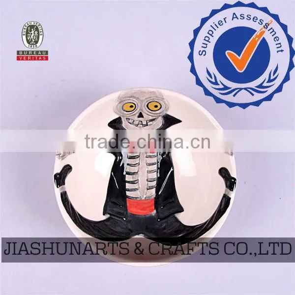 Halloween ceramic bowl