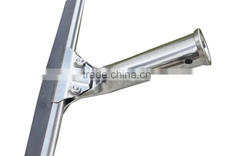 Outdoor window cleaning squeegee wiper