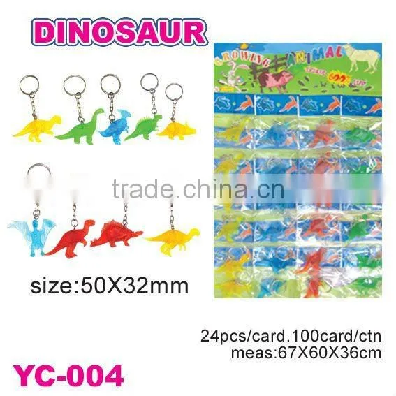 Sell promotional PVC dinosaur key chain