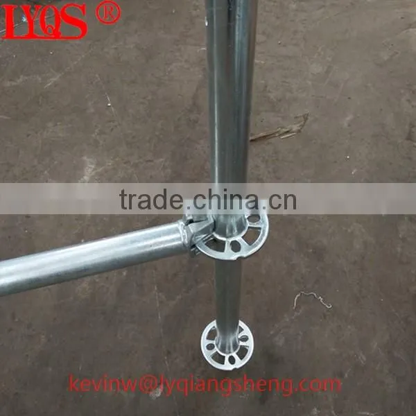 Hot dipped galvanized Q345 layher scaffolding allround system