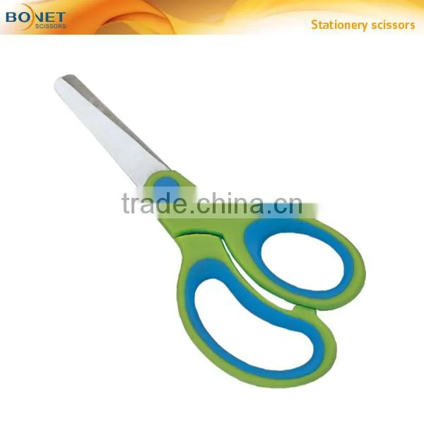S62001P 5-1/2" 2015 color and printing pattern student round tip scissors