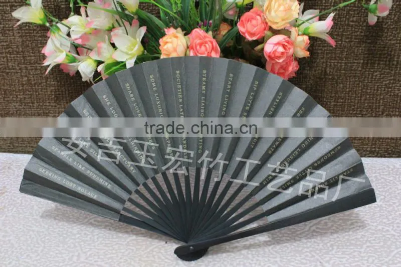 Japanese bamboo paper fan wholesale