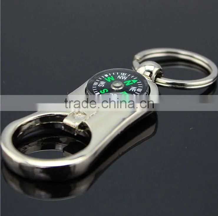 Compass Key Chain Bottle Opener/Creative Beer Bottle Opener/Hot Sale Bottle Opener