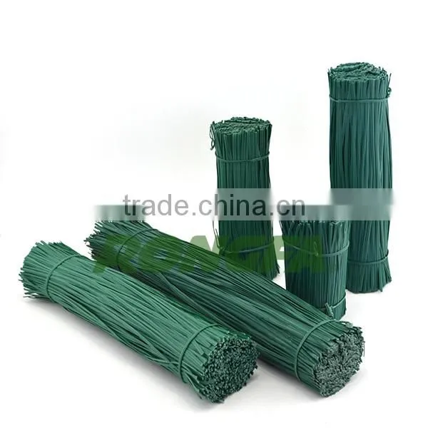 12cm waterproof plastic metal wire twist ties for agriculture and garden