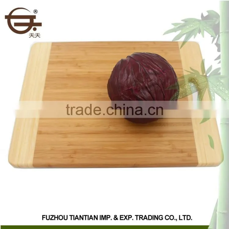Modern Design Fashion square vegetable bamboo cutting board