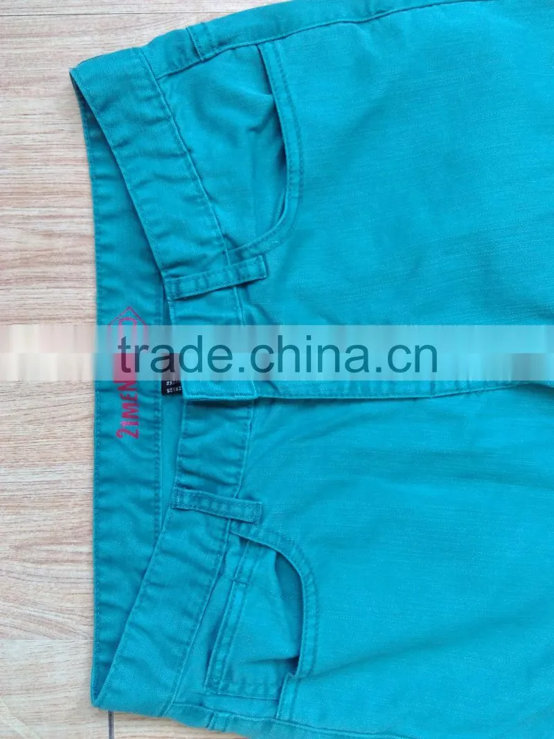 GZY Guangzhou stock lots african fashionable colored pants for man
