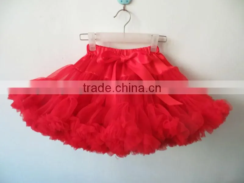 Infant Baby Girls Fluffy Purple Chiffon Ruffle TUTU Pettiskirts
