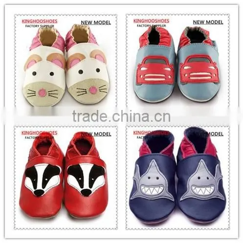 soft sole cow leather shoes for boys and girls newborn baby shoes
