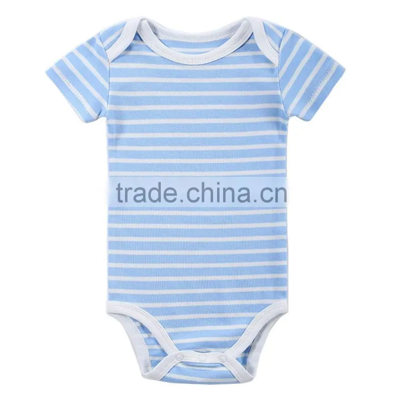 2017 summer new style cotton stripe baby jumper jumpsuits one-piece garment