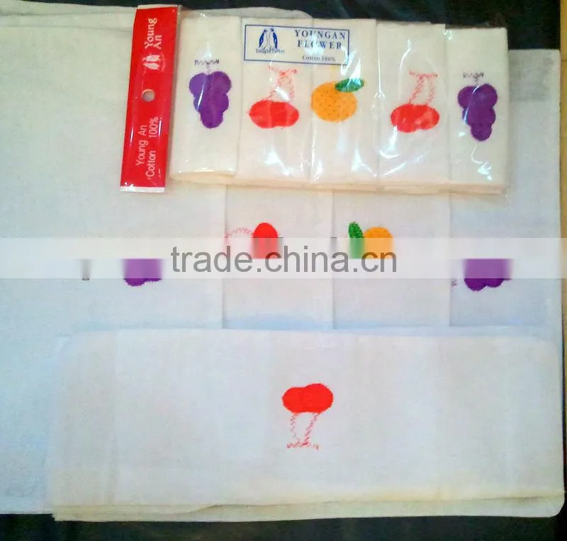 100% Cotton Gauze Towel Kitchen Cloth 38CM X 38CM 5pcs In Stock
