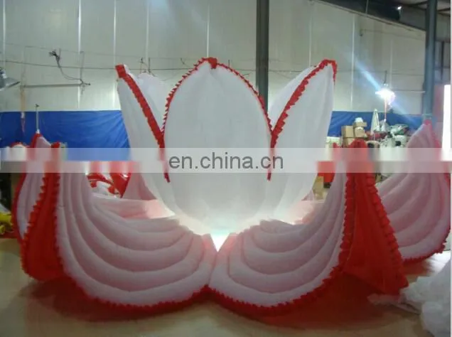 multi-colors LED lighting inflatable sun for decoration