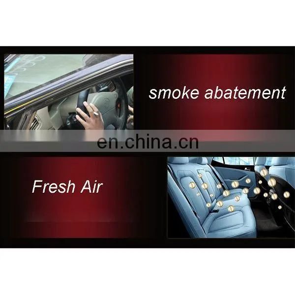 3 in 1 Gold/Silver Aluminum Alloy Anion air purifier 5V 3.1A Dual USB quick charge safty hammer Car Charger