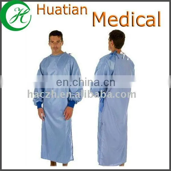 SMS 40g disposable surgical gown /blue/factory
