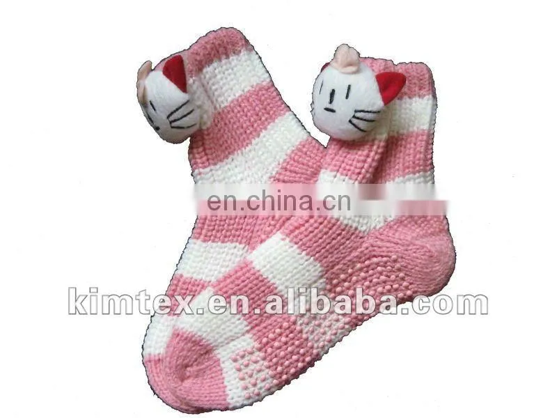 Pink Children Winter Warm Socks