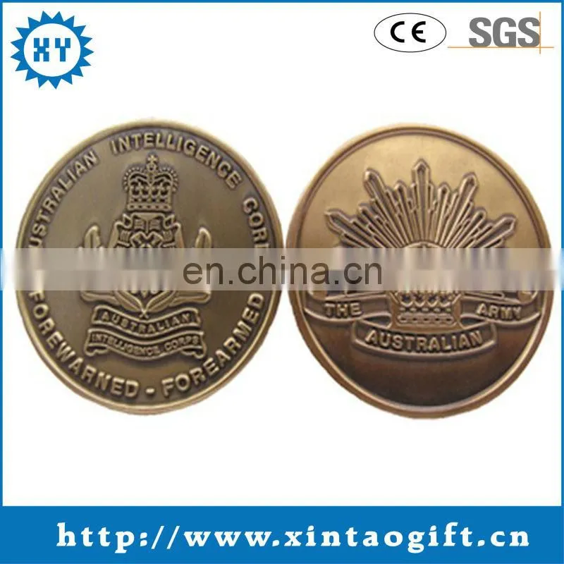 Zinc alloy fashion metal antique copper coin