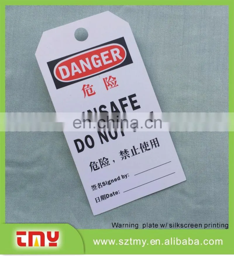 Safety sign,warning sign,Lockout Checkout Tags