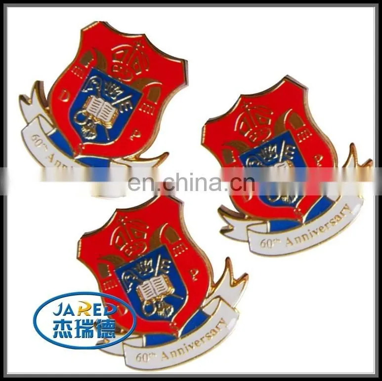 2015 Free sample plated custom metal medal/ award medal/ gold medal
