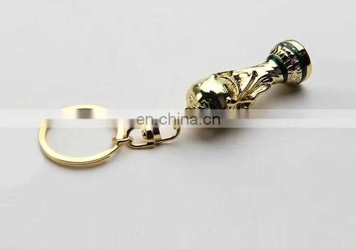 Novelty wholesale metal keychain sports gift item