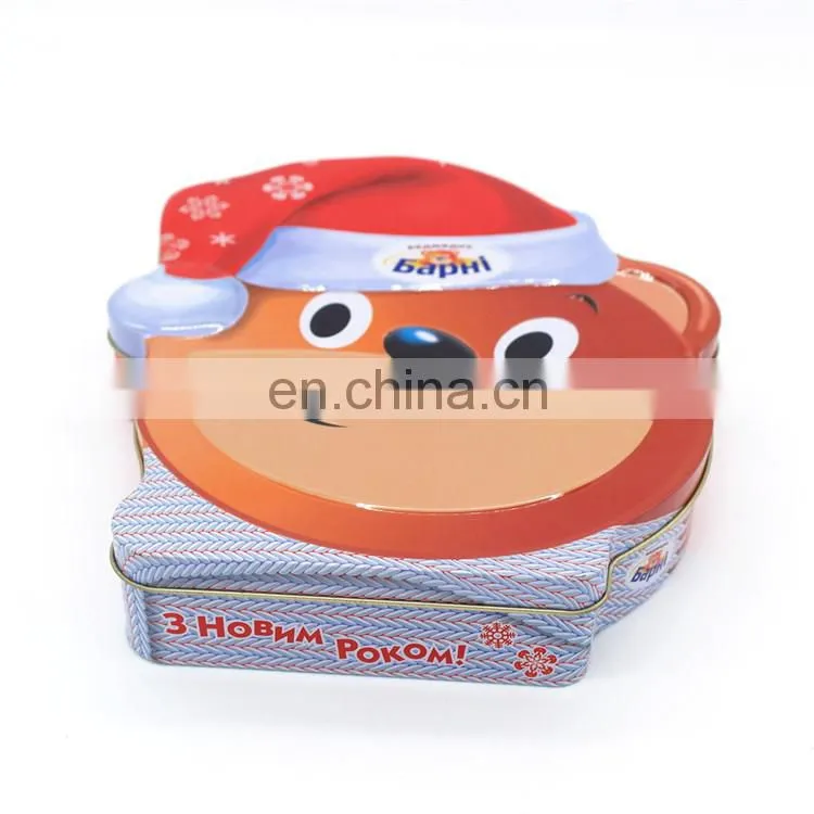 New products from tin can factory for holiday tin promotion gifts