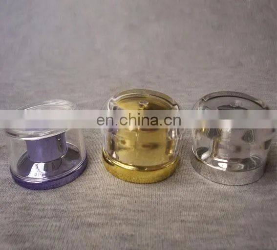 Custom Wholesale different colours mini acrylic jars for cosmetics